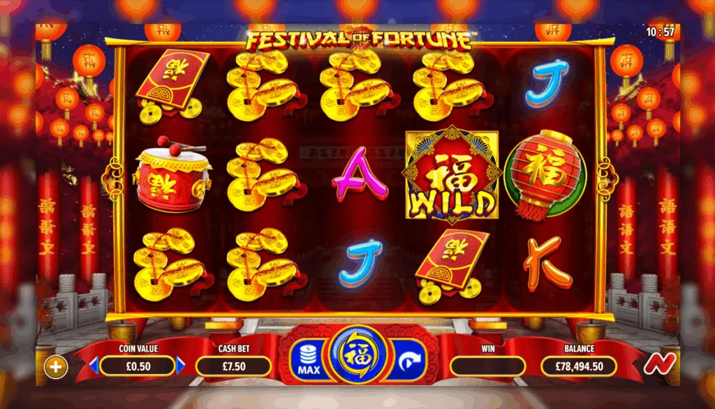 Festival Of Fortune demo gameplay