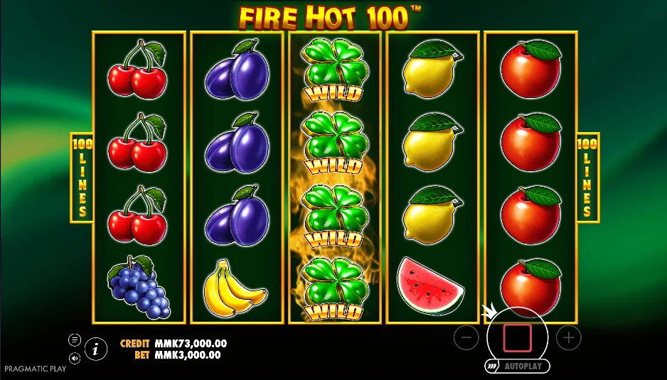 Fire hot 100 demo gameplay how to play