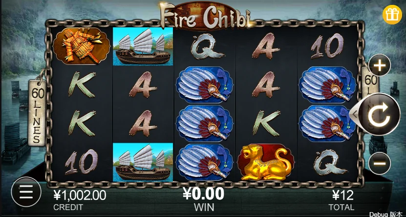 Fire chibi slot game