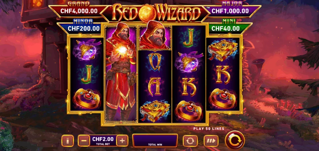 Fire blaze red wizard demo gameplay how to play