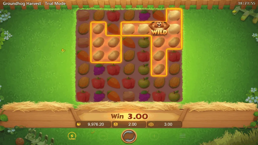 Groundhog harvest slot game