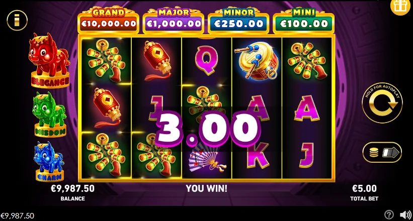 Goood heavens slot game screenshot