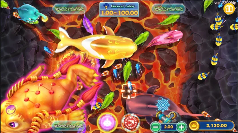 Fierce fishing slot game