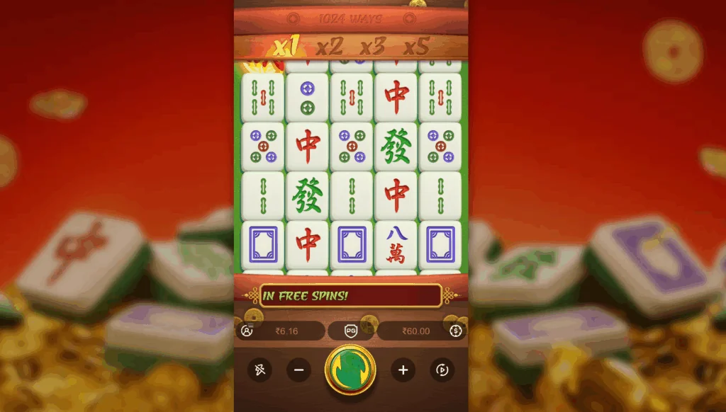 Mahjong Ways demo gameplay