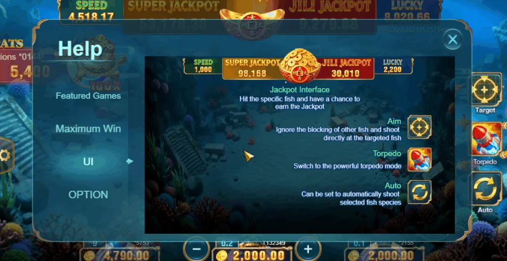 how to play Jackpot Fishing 2 slot game