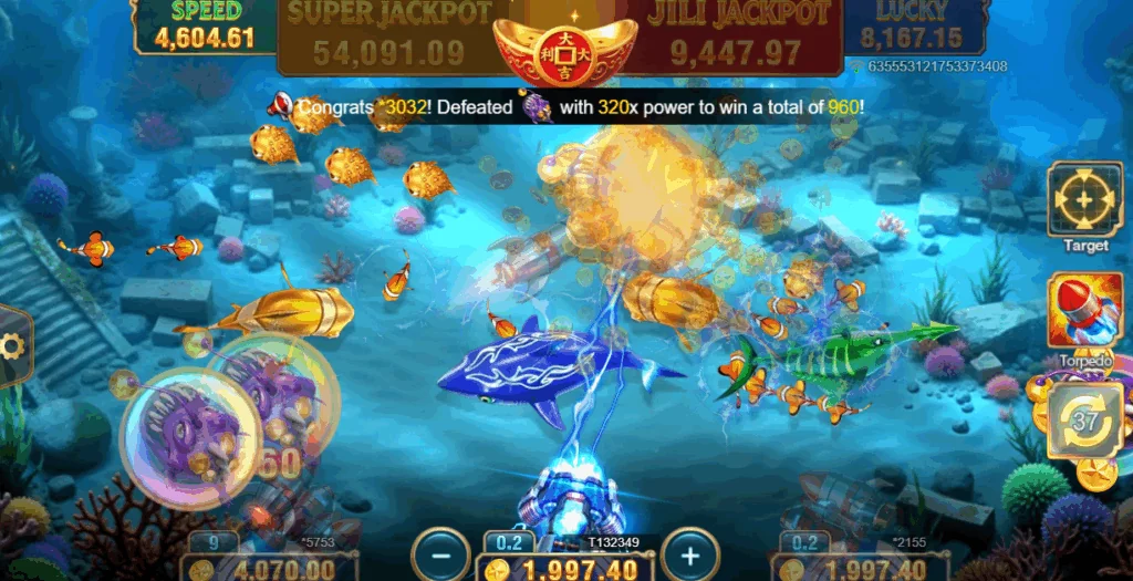 Jackpot Fishing 2 demo gameplay