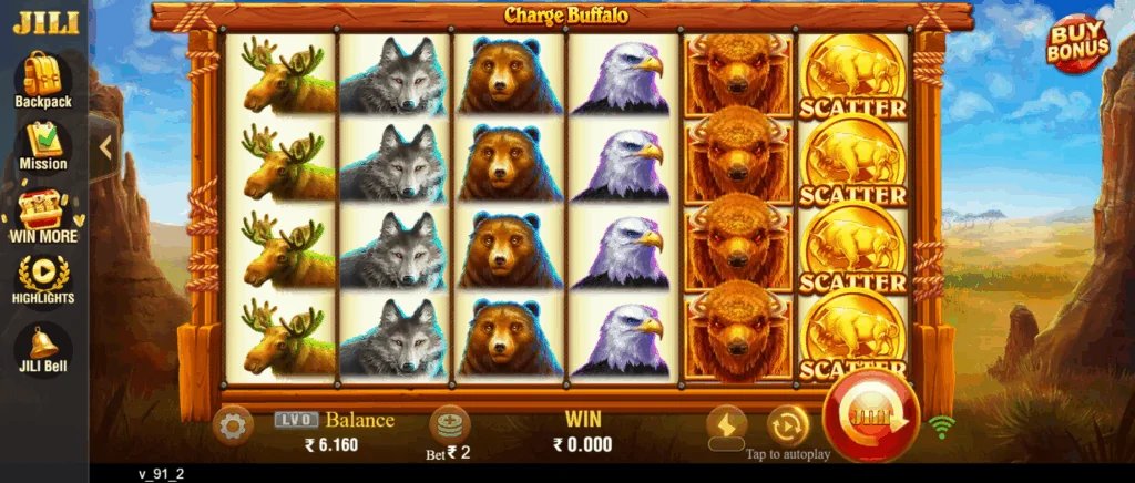 Charge Buffalo demo gameplay