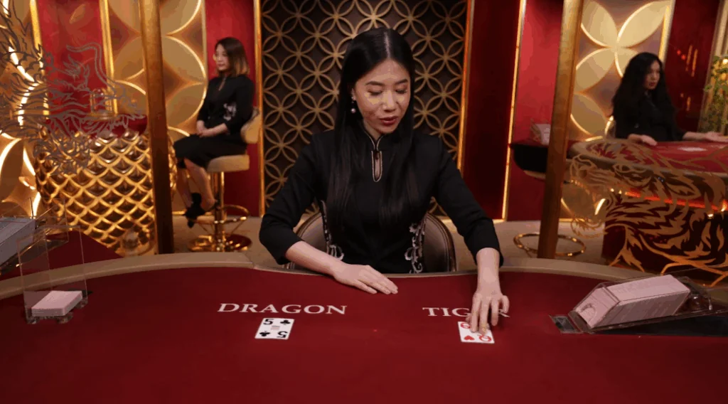 Dragon Tiger demo gameplay