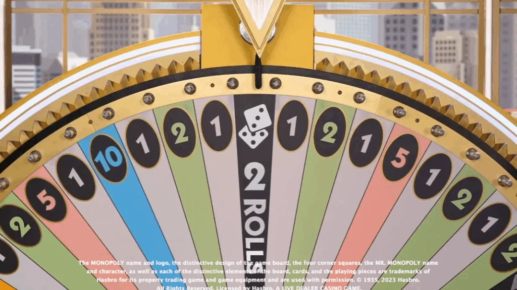 MONOPOLY Live features and rtp