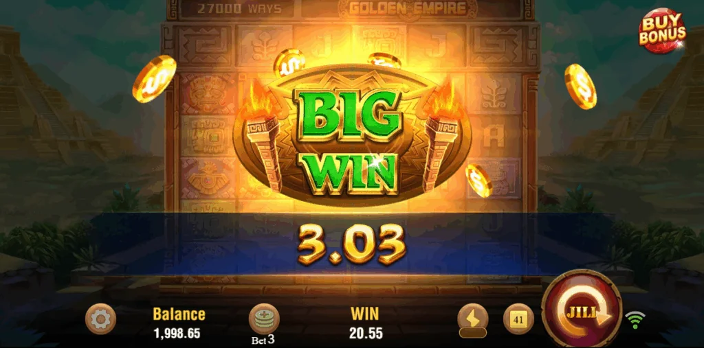 Golden Empire slot features and rtp