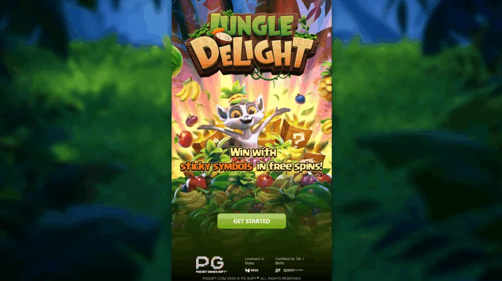 Jungle Delight slot game screenshot