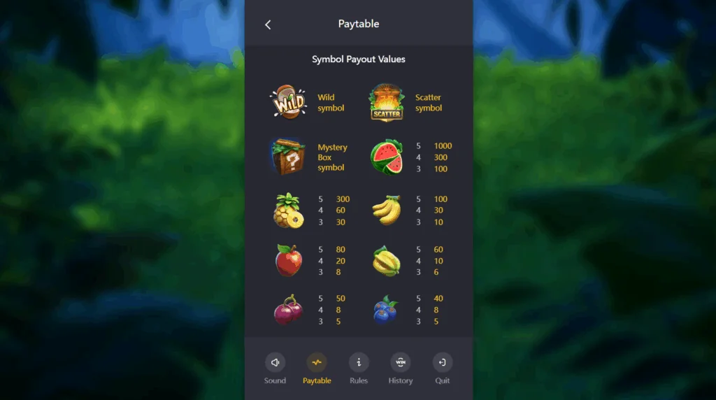 how to play Jungle Delight slot game