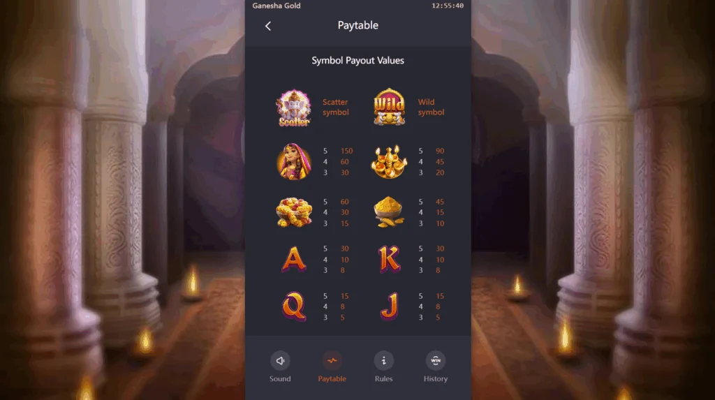 how to play Ganesha Gold slot game
