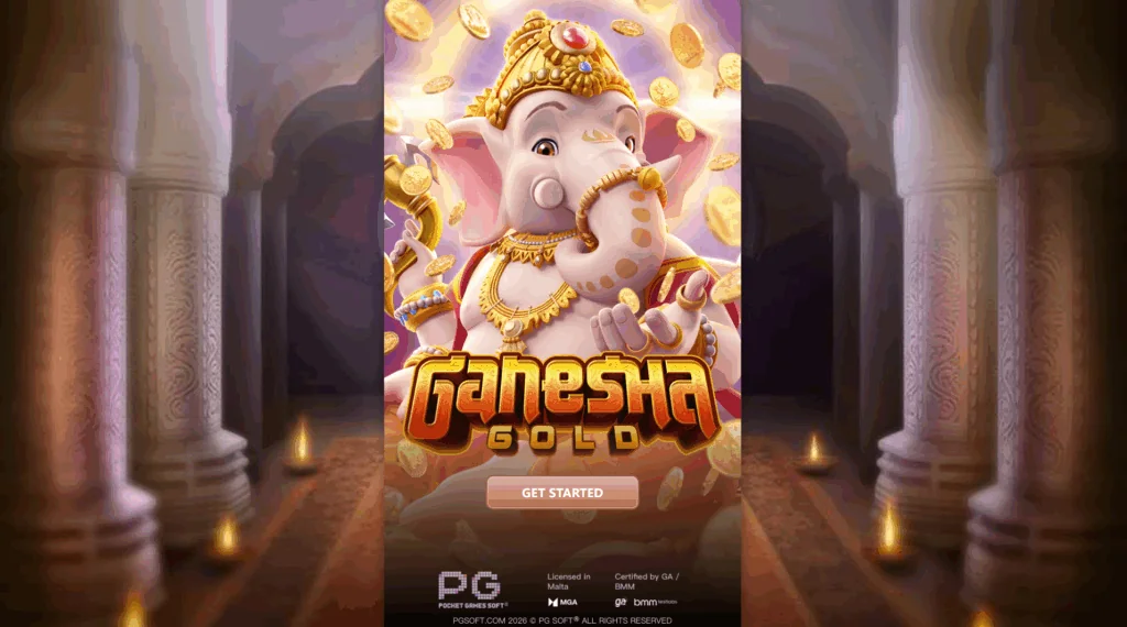 Ganesha Gold slot game screenshot