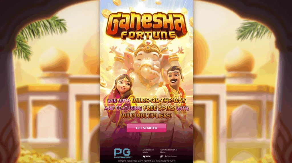 Ganesha Fortune slot game screenshot