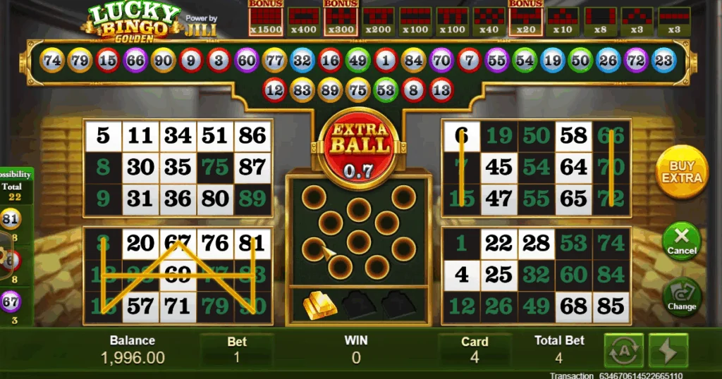 Lucky Bingo slot features and rtp