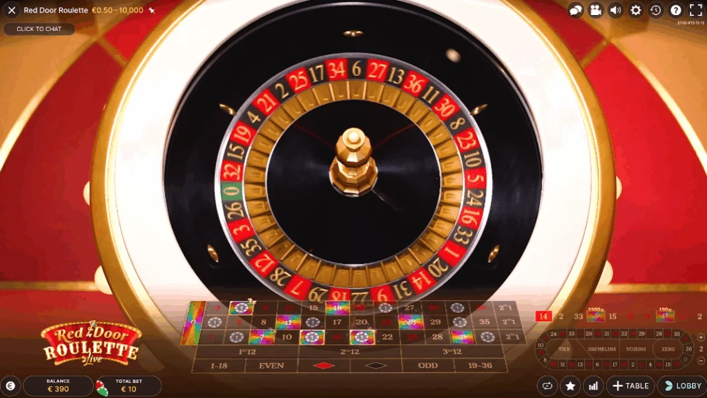Red Door Roulette screenshot