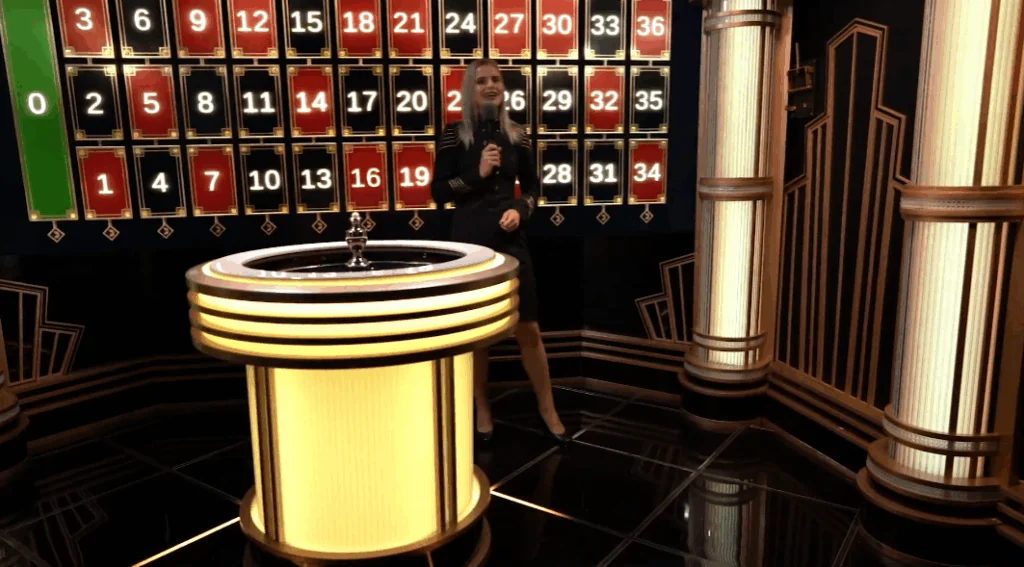 Lightning Roulette gameplay