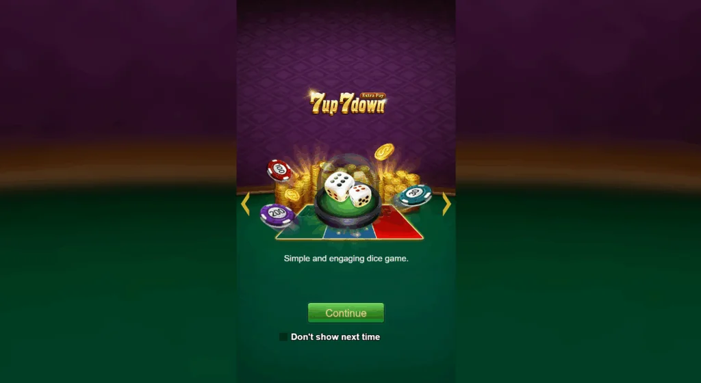 7up7down slot game screenshot