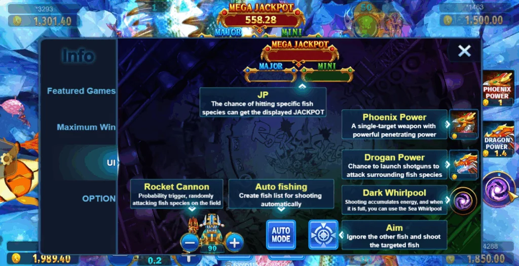 how to play Ocean King Jackpot slot game