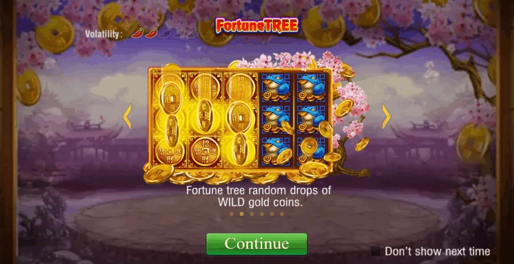 Fortune Tree slot game screenshot