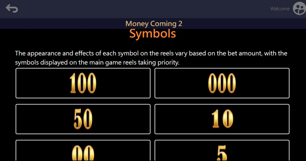 how to play Money Coming 2 slot game