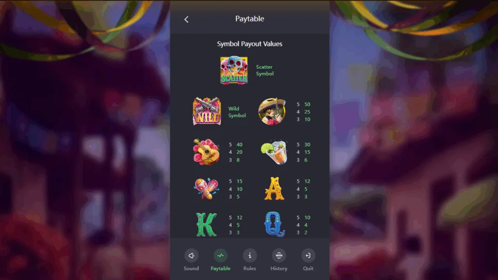 how to play Wild Bandito slot game