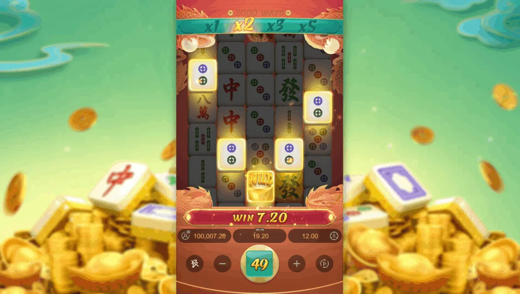 Mahjong Ways 2 slot features and rtp