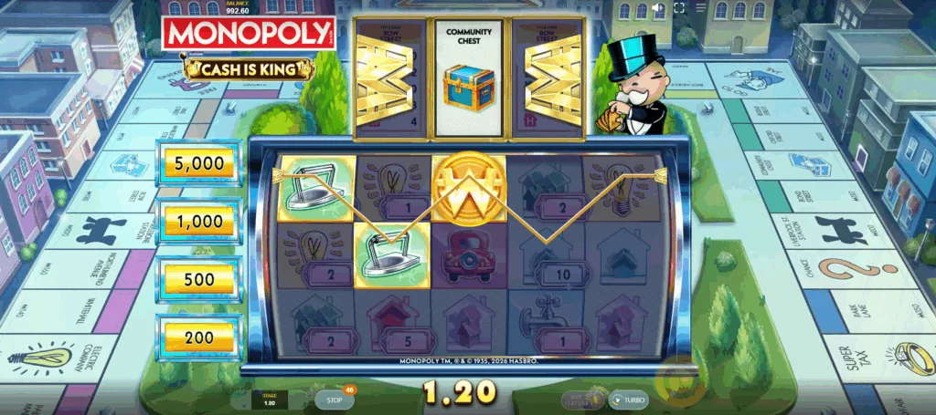 Monopoly Cash Is King demo gameplay