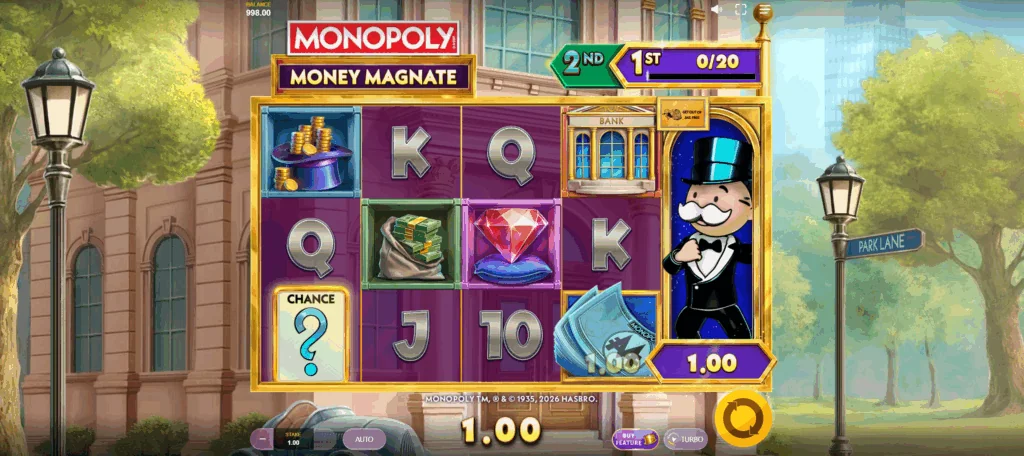 Monopoly Money Magnate demo gameplay
