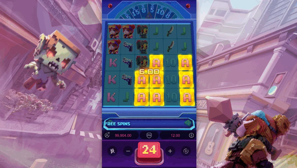 how to play Zombie Blasters slot game