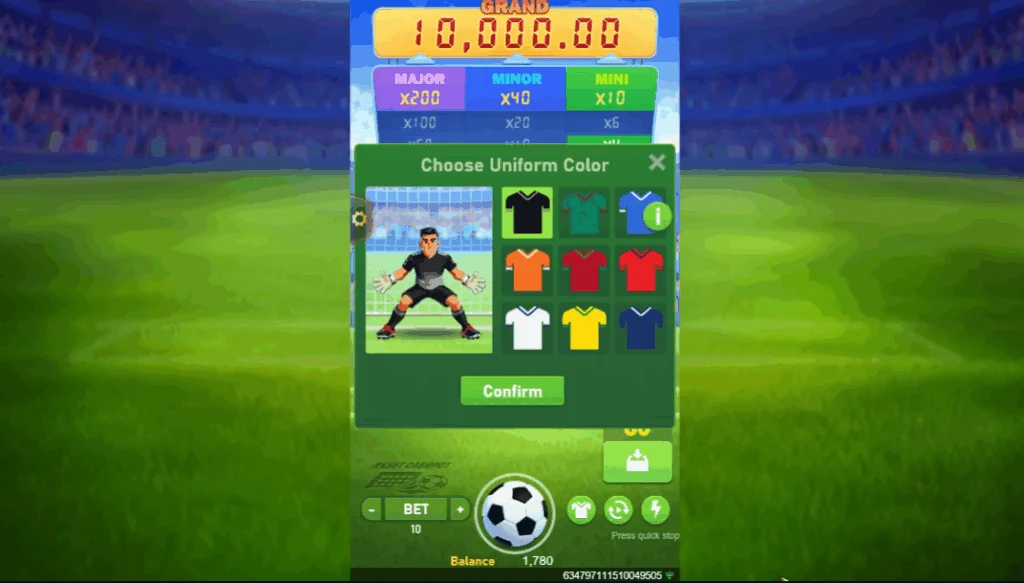 how to play Jackpot Football slot game