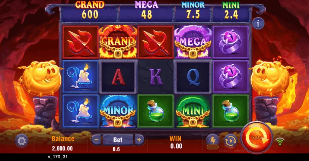 Devil Fire Twins slot features and rtp