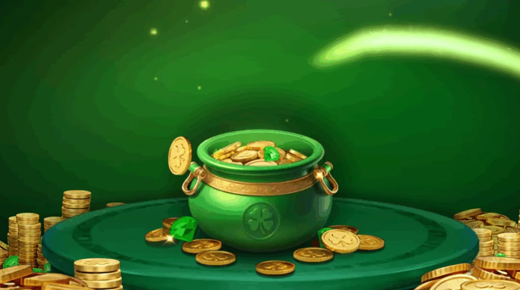 Clover Coins 4x4 slot game screenshot