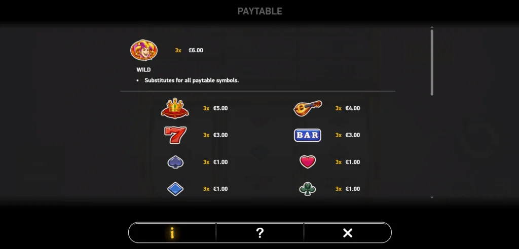 how to play Bufón Fortuna Deluxe slot game