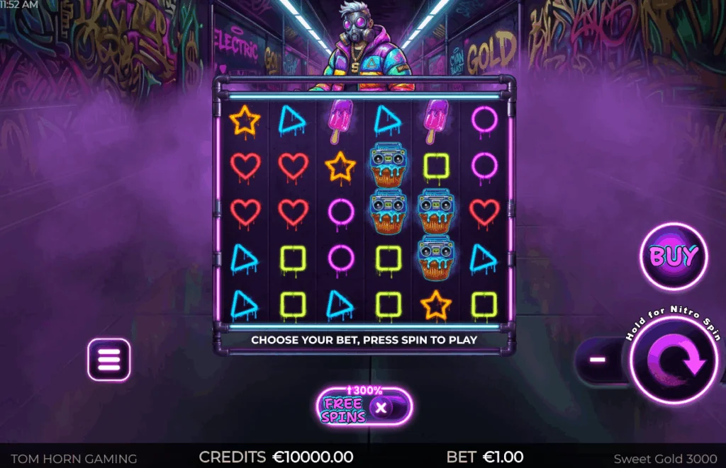 Sweet Gold demo gameplay