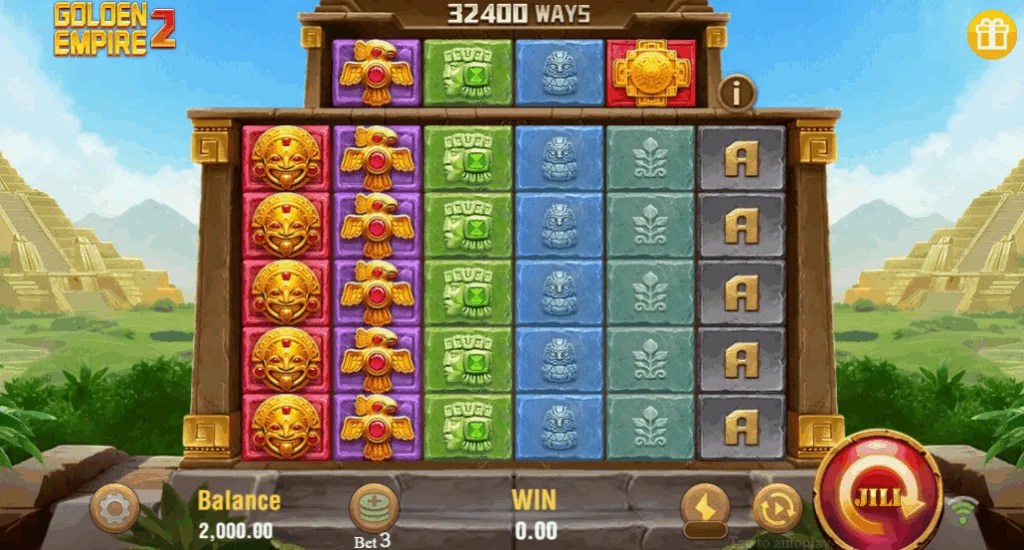 Golden Empire 2 demo gameplay