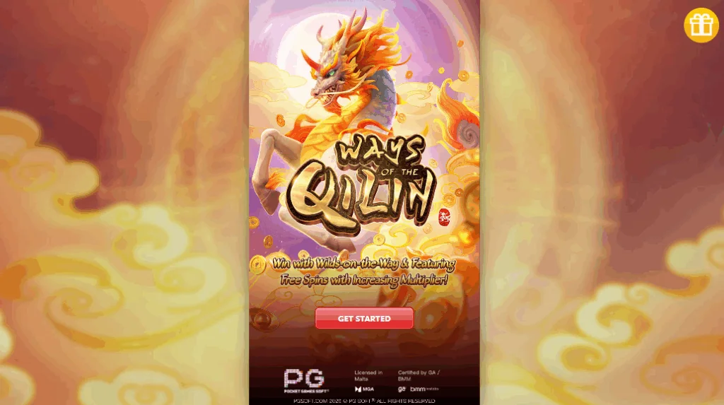 Ways of the Qilin slot game screenshot