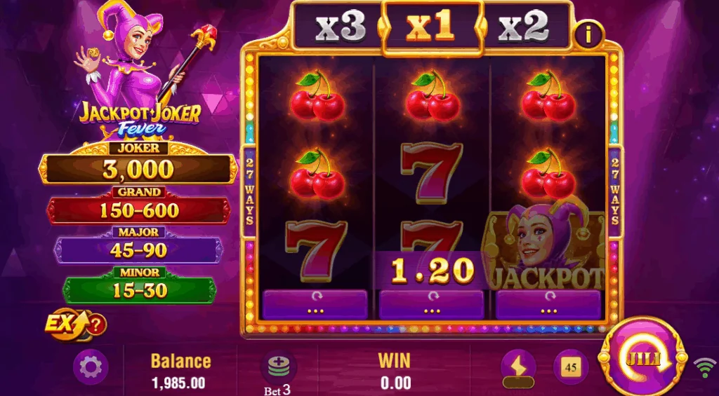 how to play Jackpot Joker Fever slot game