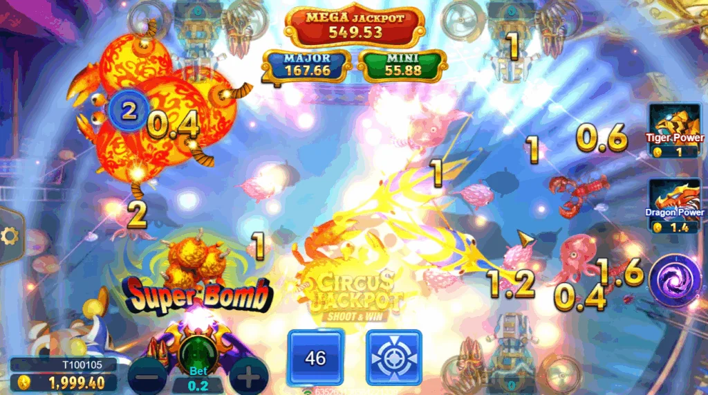 Circus Jackpot slot features and rtp
