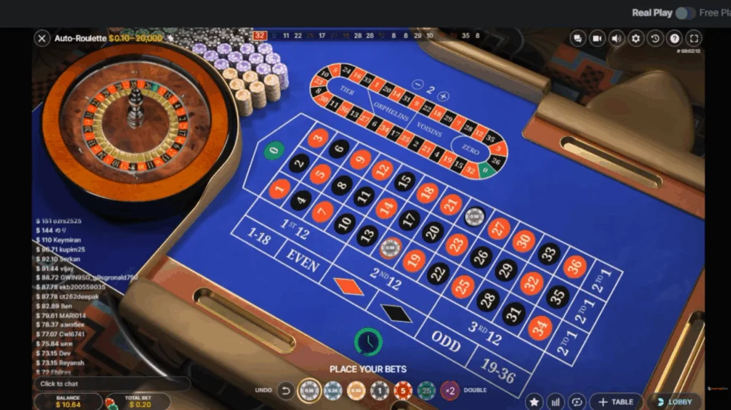 Auto-Roulette screenshot