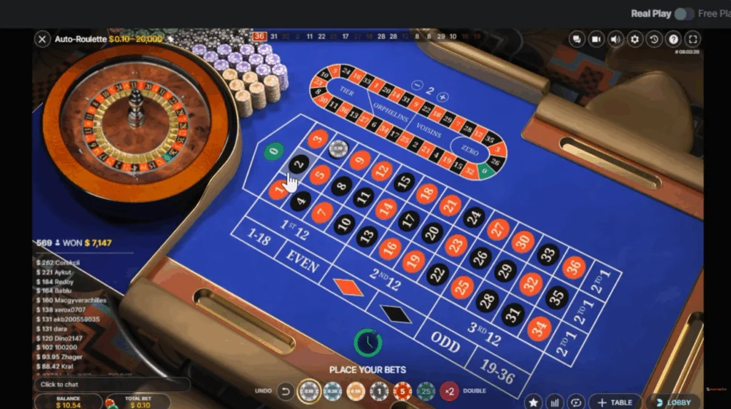 how to play Auto-Roulette game