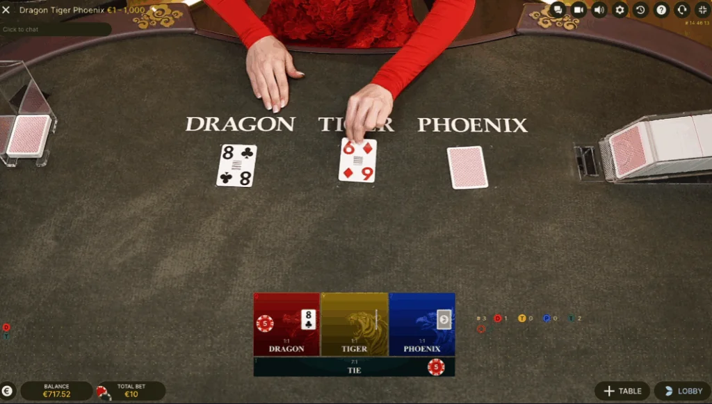 how to play Dragon Tiger Phoenix game