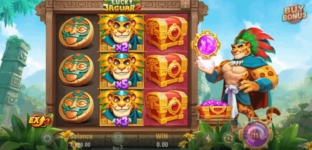 Lucky Jaguar 2 demo gameplay