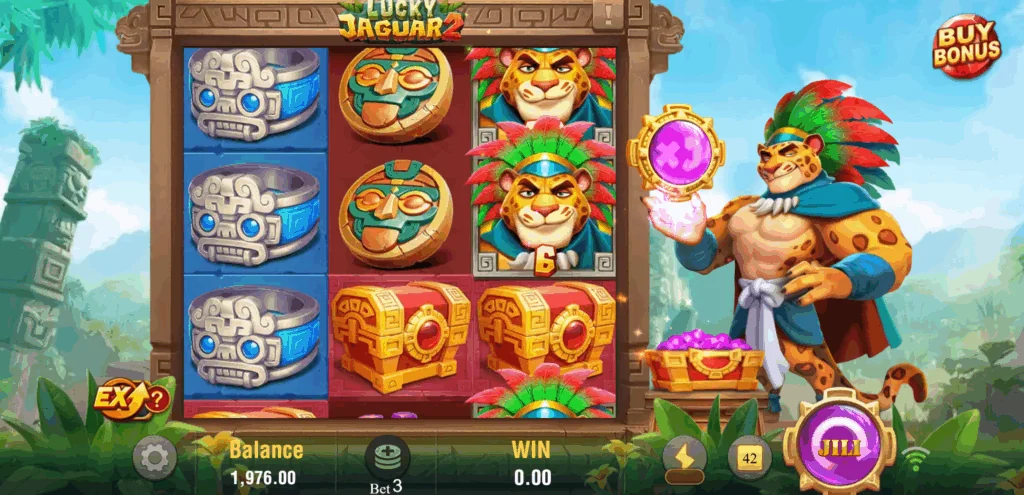 how to play Lucky Jaguar 2 slot game