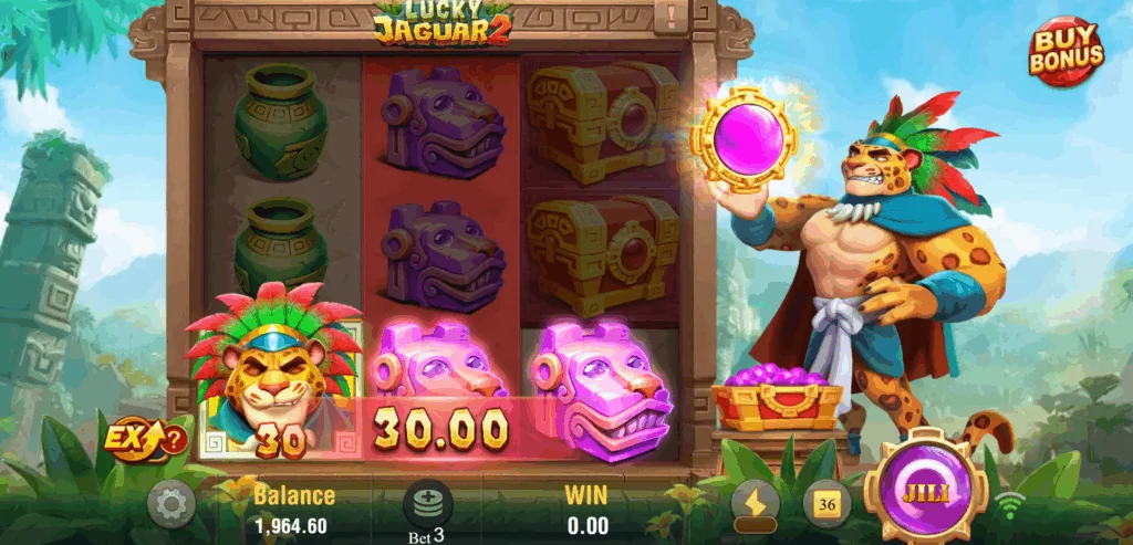 Lucky Jaguar 2 slot features and rtp