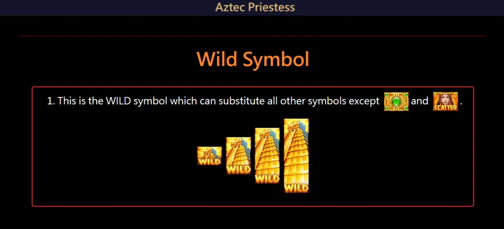 how to play Aztec Priestess slot game