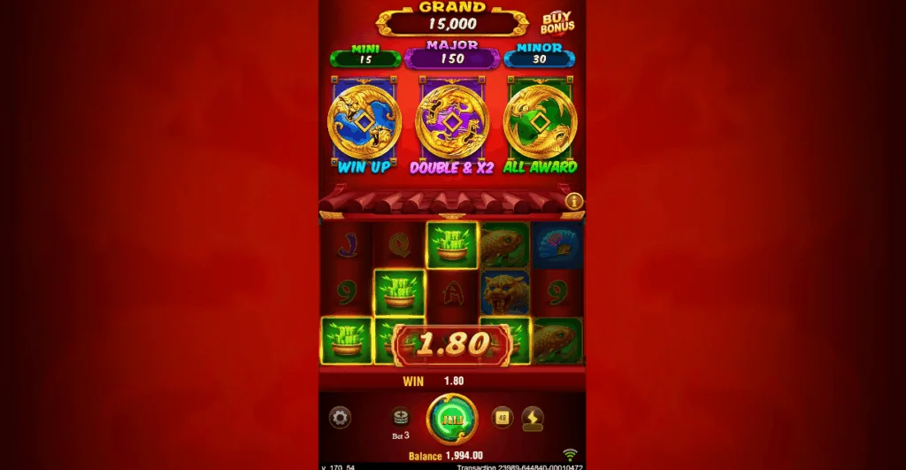 3 Coin Treasures 2 slot features and rtp