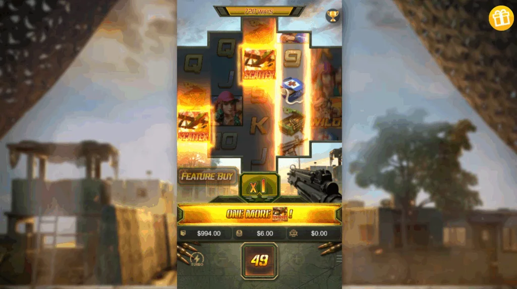 Battleground Royale slot features and rtp