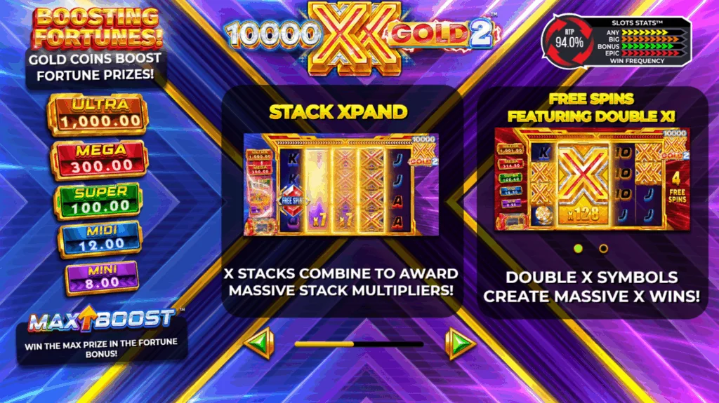 10000x Gold 2 slot game screenshot